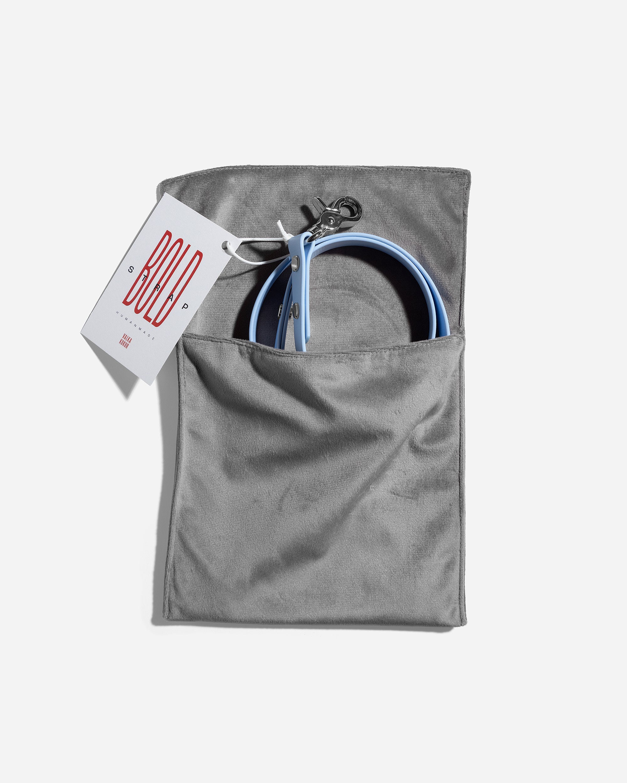 BOLD STRAP in Baby Blue