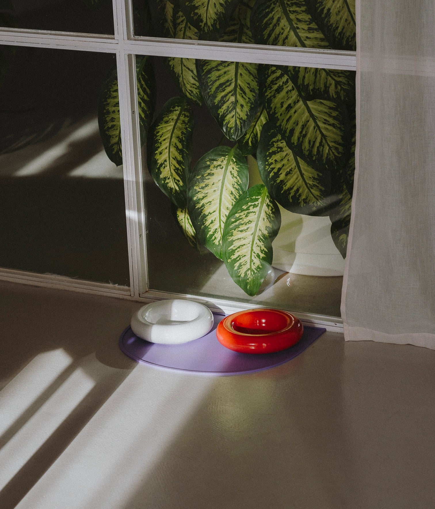 Mata silikonowa Purple