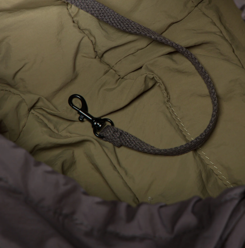 Torba transportowa dla psa LTTL Puffer Dark Grey/Khaki