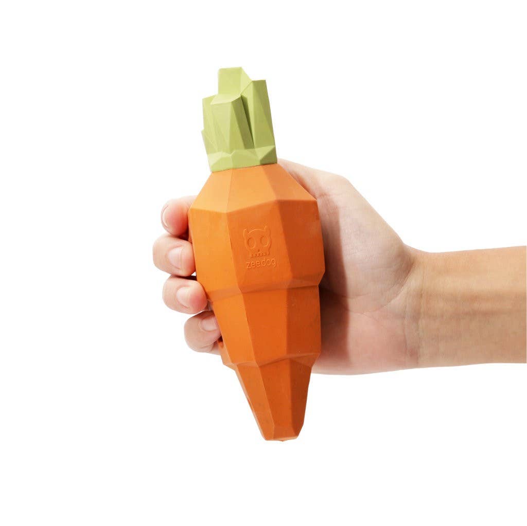Super Veggiez Carrot Dog Toy
